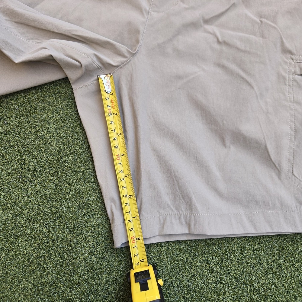 Chaps Performance Cargo Shorts Men's XL Khaki 8" Inseam - Picture 8 of 8